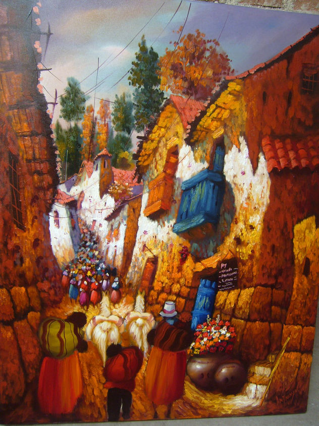 paisaje costumbrista de cusco
