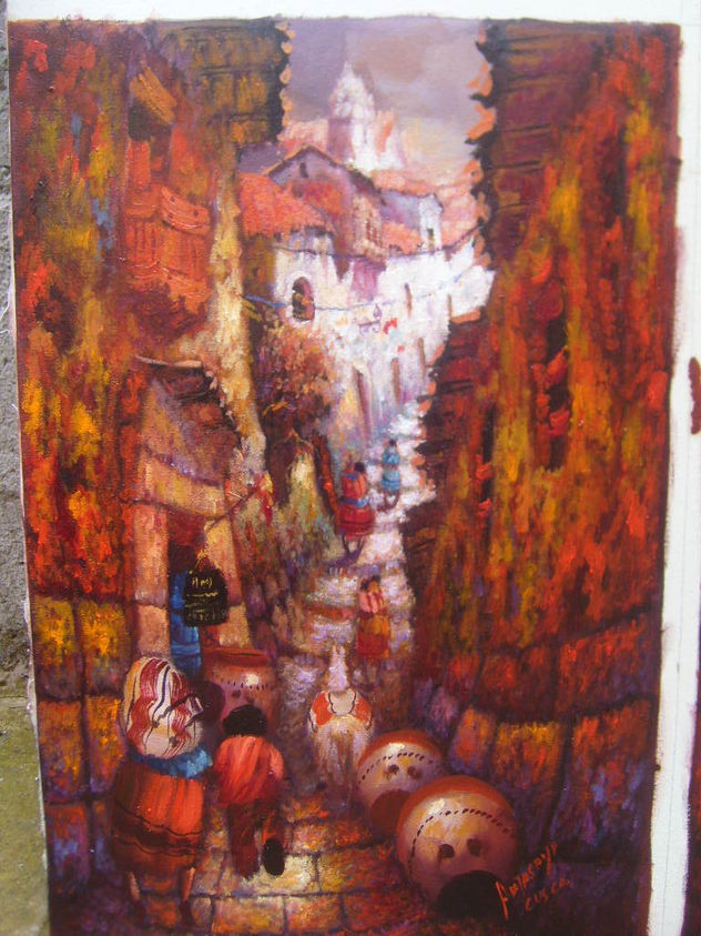 interpretacion de paisaje  de cusco
