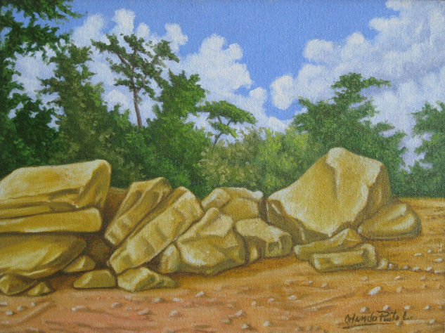 PIEDRAS EN SAN VICENTE Oil Canvas Landscaping