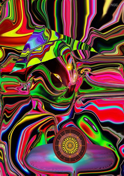 Semi abstracto chino