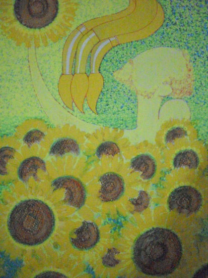 entre los girasoles 