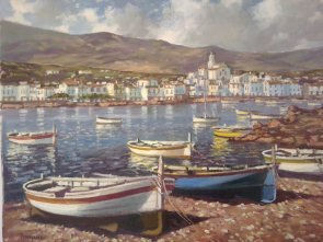 CADAQUES Óleo Lienzo Paisaje