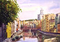 Gerona . Puente de hierro