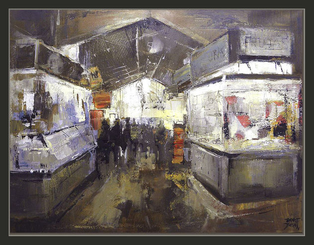 BOQUERIA-BARCELONA-MERCADO-MERCAT-CUADROS-PINTURAS-PINTOR-ERNEST DESCALS