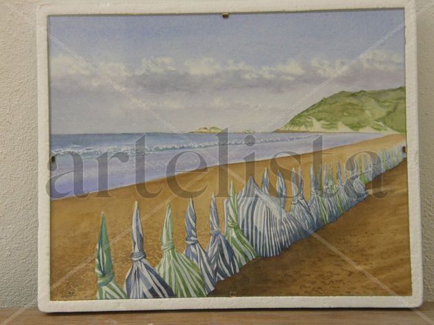 ZARAUTZ Watercolour Others Landscaping