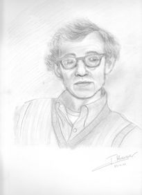 Retrato Woody Allen...