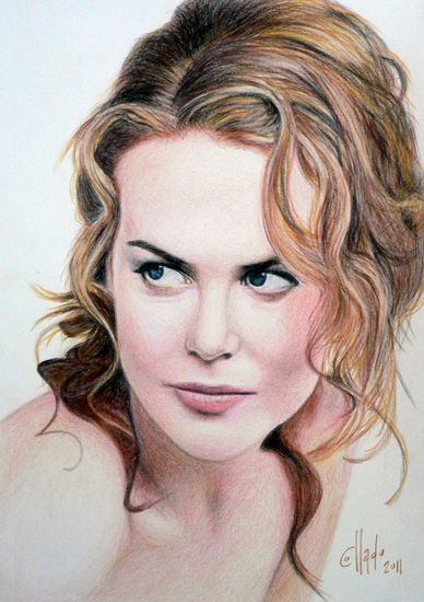 Nicole Kidman Lápiz