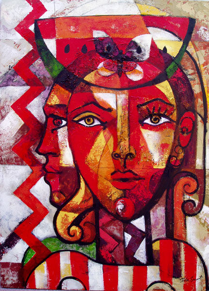 Mujer Homenaje a Picasso
