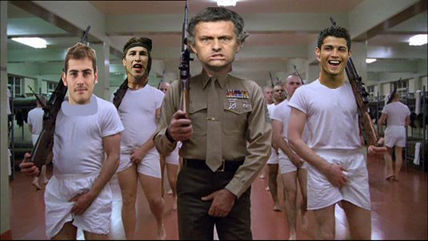 Mourinho en la...