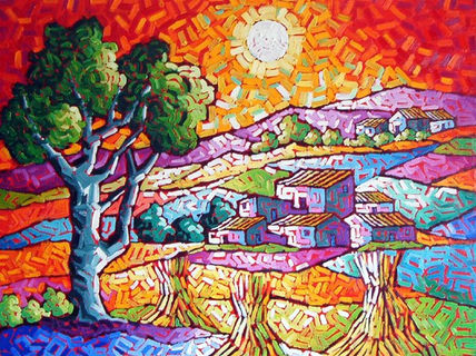Atardecer paisaje...