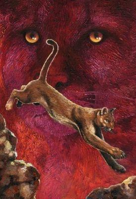 Puma Oil Canvas Animals