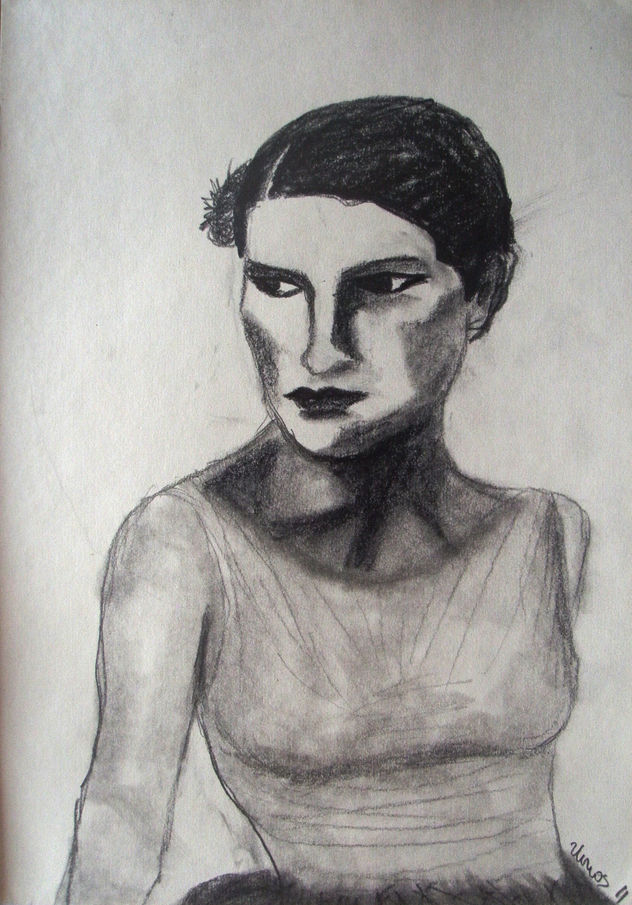 retrato XXI la comediante