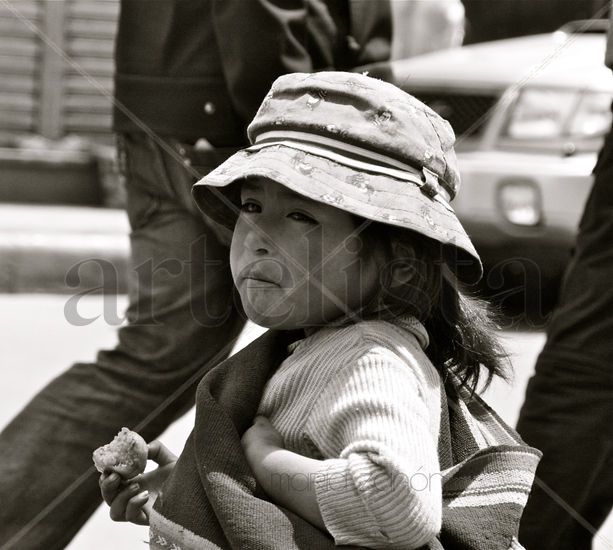 Tierna infancia I. Travel Black and White (Digital)