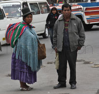 Esperando el Bus.