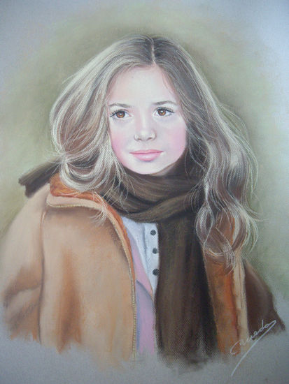 RETRATO Pastel Card Portrait