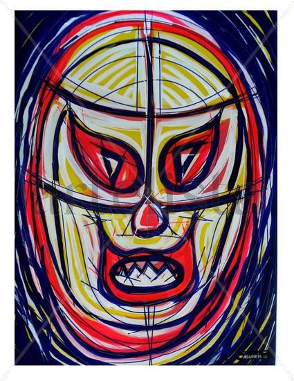 pugil al tiro Acrylic Canvas Figure Painting