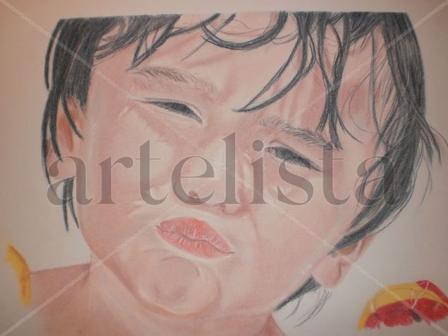 RODRIGO 2 Pastel Papel Retrato