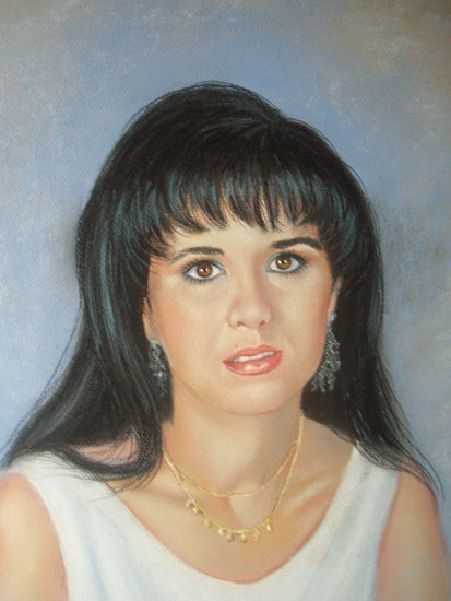 retrato Oil Card Portrait