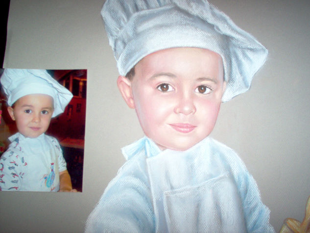 RETRATO Pastel Card Portrait