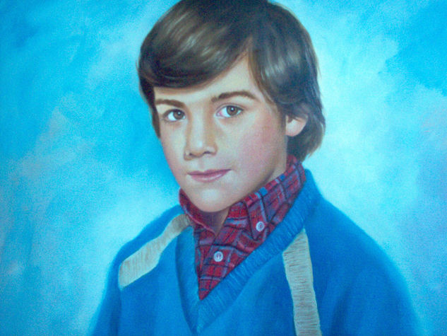 RETRATO Oil Canvas Portrait