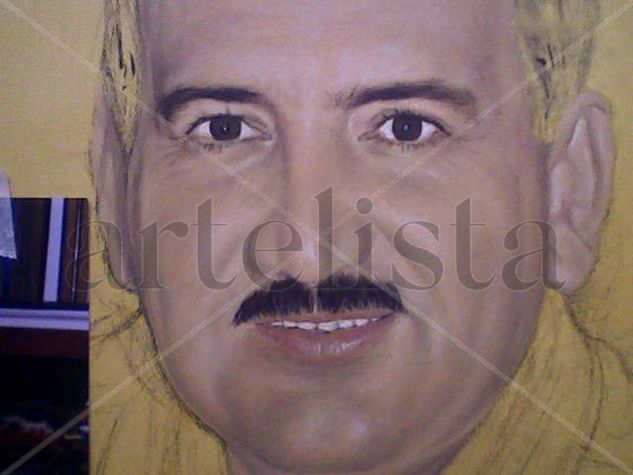 retrato alcalde Oil Canvas Portrait