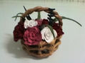 cesto de flores