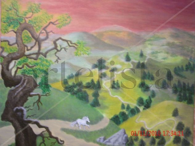 oleo Oil Canvas Landscaping