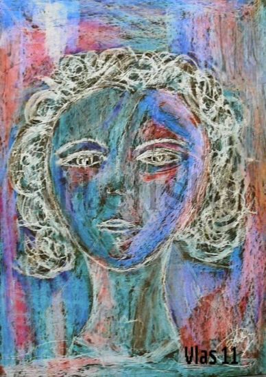 MUJER AMADA Acrylic Card Figure Painting