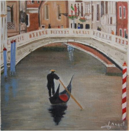 Canal en Venecia