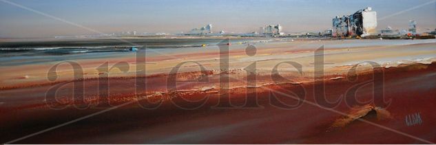 Punte del Este Oil Canvas Marine Painting