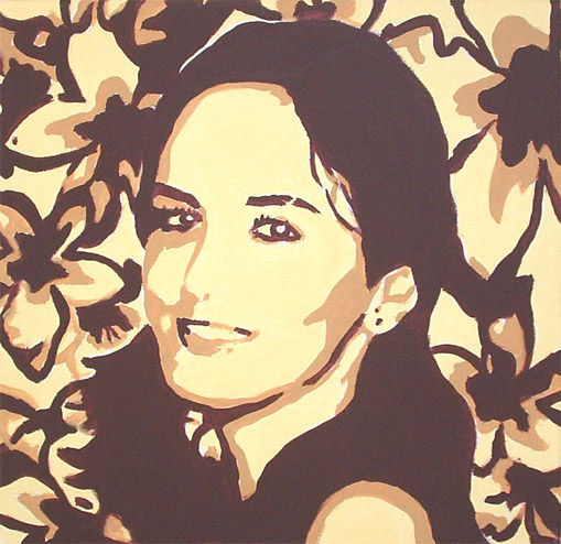 Mirka Acrylic Canvas Portrait