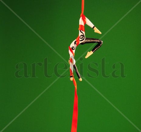 acrobata ByN en...
