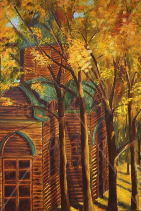 Church in the woods