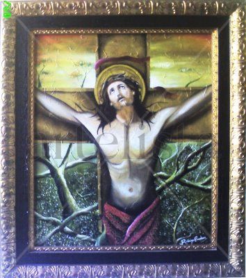 Crucifixión Oil Canvas Landscaping