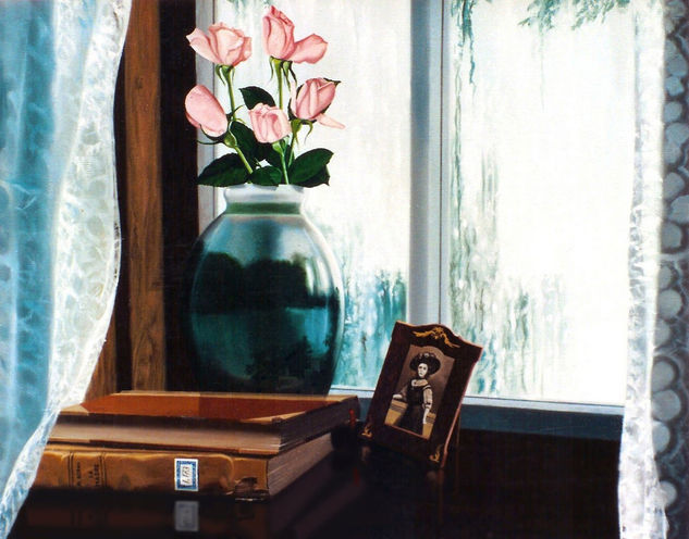 Interior Oil Canvas Still Life Paintings