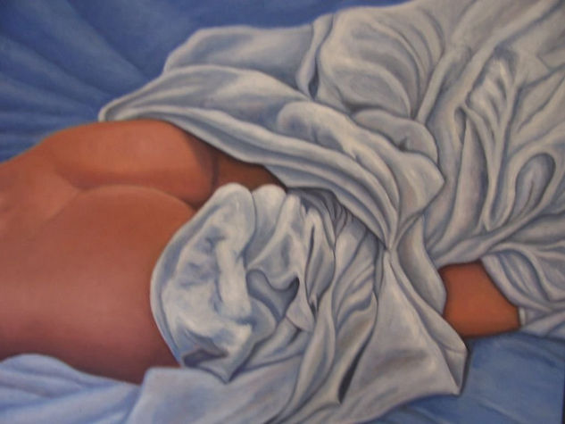 SIESTA Oil Canvas Figure Painting