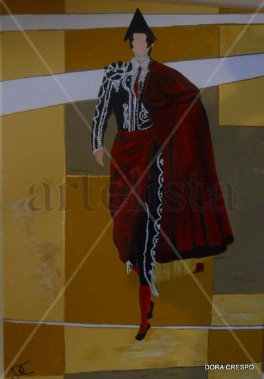 TOREADOR (GOYESCO) Acrylic Canvas Figure Painting