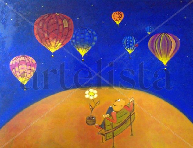 Globos Oil Canvas Landscaping