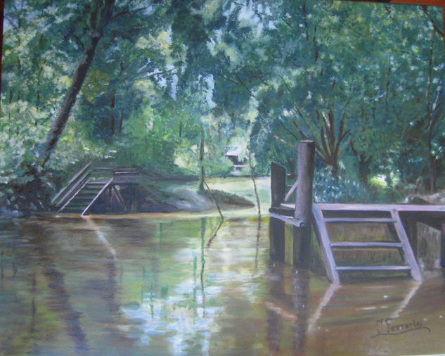 Rincón del Tigre I Oil Canvas Landscaping