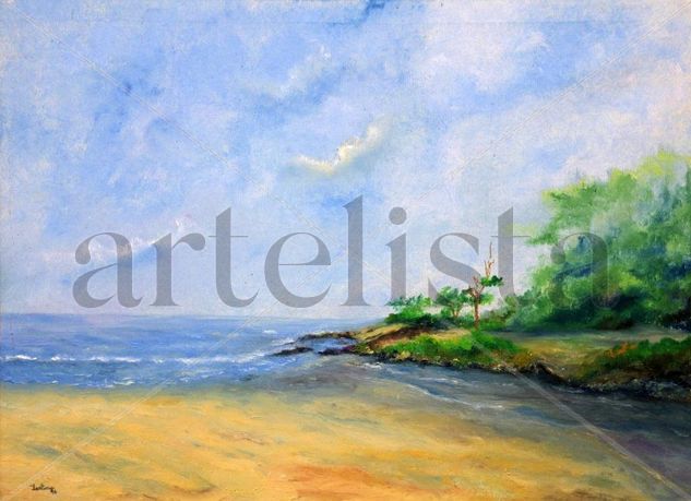 Boca de patanemo Oil Canvas Landscaping