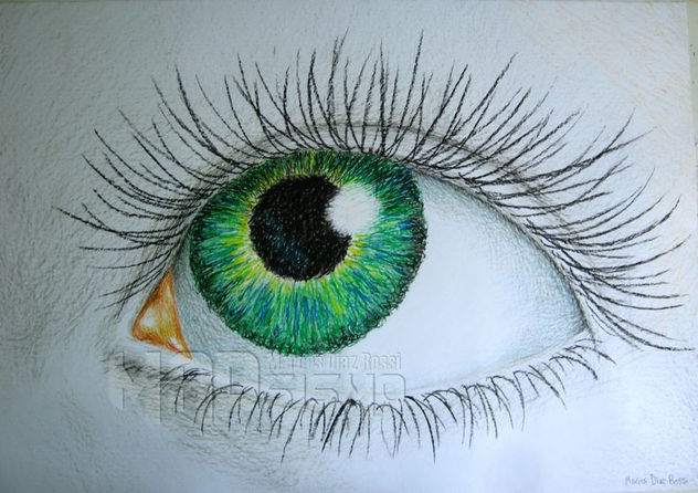Green eye-