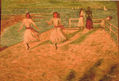Girls running