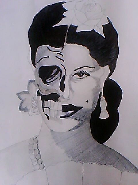 la mujer  catrina