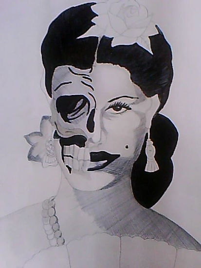 la mujer  catrina 