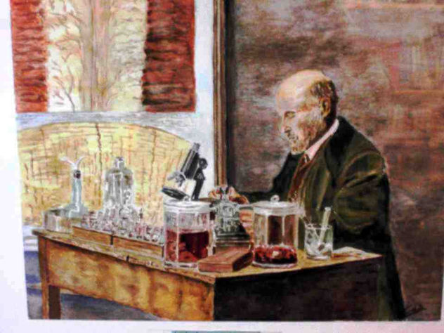 RETRATO DE SANTIAGO RAMON Y CAJAL