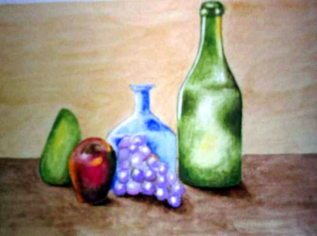 bodegón  de Frutas serie 2
