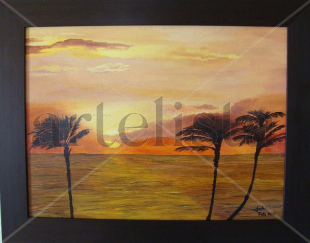 atardecer en el pacifico