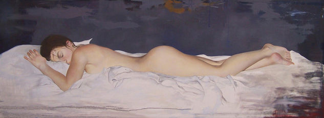 siesta Oil Canvas Nude Paintings