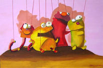 Marionetas en accion