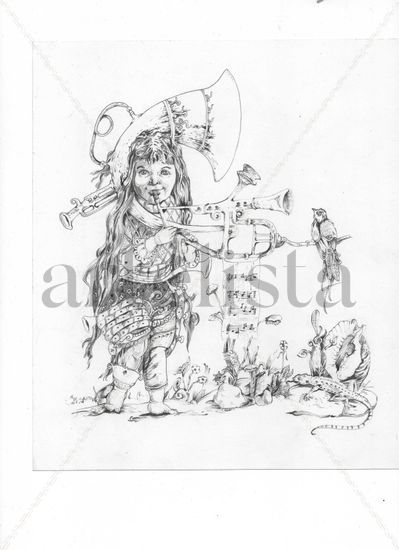 La niña del caracol 